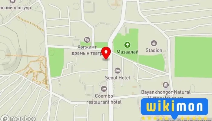 гэсэн газрын зураг Молор төв Бичиг Хэргийн Дэлгүүр дээр Баянхонгор