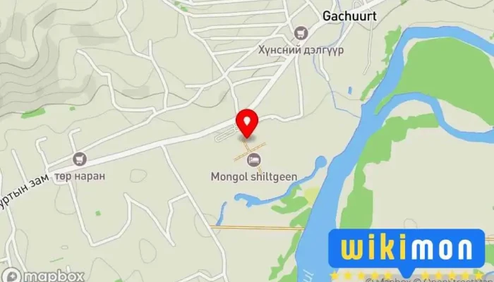 гэсэн газрын зураг Монгол шилтгээн Зочид буудал дээр Гачуурт