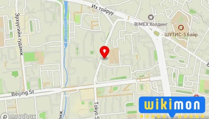 гэсэн газрын зураг Munhjin Goo Zuin tow Гоо сайхны салон дээр Улаанбаатар