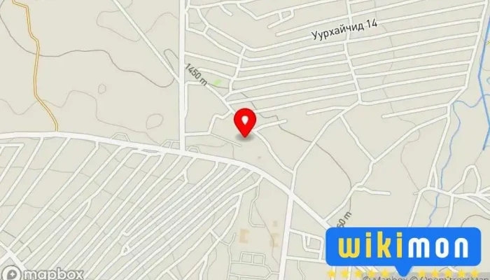гэсэн газрын зураг Налайх дүүргийн Жижиг дунд үйлдвэрлэлийг дэмжих төв  дээр Налайх