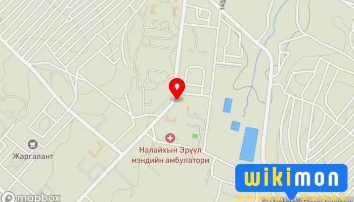 гэсэн газрын зураг Налайх Шуурхай Удирдлага Хяналт, Мэдээллийн Төв Холбоо буюу Байгууллага дээр Налайх