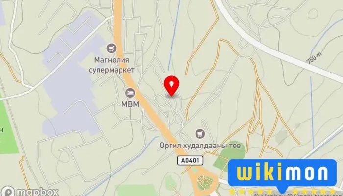 гэсэн газрын зураг Наран хотгон Оршуулах үйлчилгээ дээр Дархан