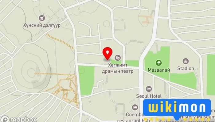 гэсэн газрын зураг NEXT Electronics Bayankhongor Branch Электрон барааны дэлгүүр дээр Баянхонгор