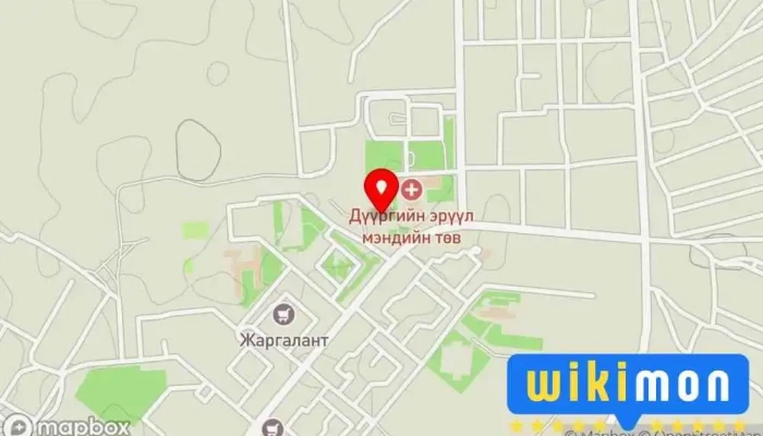 гэсэн газрын зураг Нийгмийн эрүүл мэндийг дэмжих төв Эрүүл Мэндийн Зөвлөгч дээр Багануур