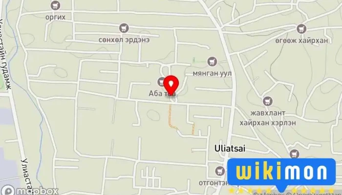гэсэн газрын зураг Нова өрхийн эрүүл мэндийн төв Эмнэлэг дээр Улаанбаатар