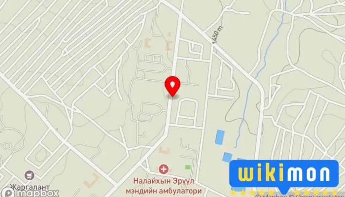 гэсэн газрын зураг Өег хоолны газар Ресторан дээр Налайх