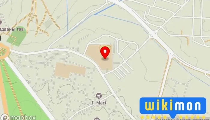 гэсэн газрын зураг Оюуны-Ирээдүй Цогцолбор А байр Сургууль дээр Дархан