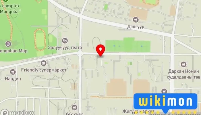 гэсэн газрын зураг ОЛУУЛАА ХХК Хуучин хороолол салбар Барьцаат зээл олгогч, Үл Хөдлөх Хөрөнгийн Зөвлөгч дээр Дархан