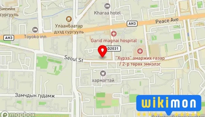 гэсэн газрын зураг Осло Орчуулгын төв Орчуулагч дээр Улаанбаатар