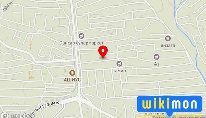 гэсэн газрын зураг Power auto service  дээр Улаанбаатар