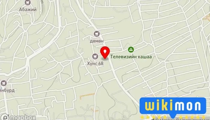 гэсэн газрын зураг PRIUS CENTER - Зурагт Zuragt Машины Үйлчилгээ дээр Улаанбаатар