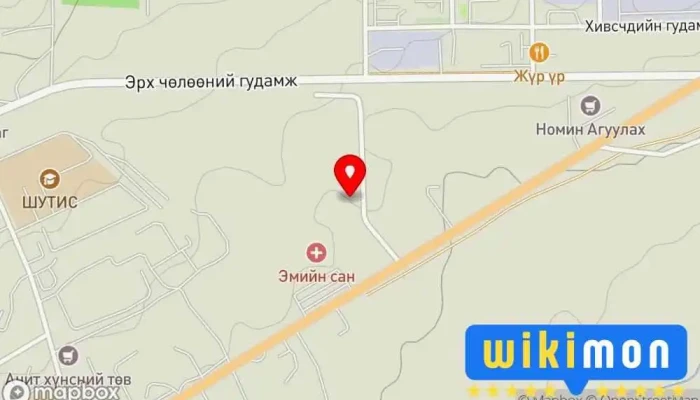 гэсэн газрын зураг Royal castle Компаний Оффис дээр Эрдэнэт
