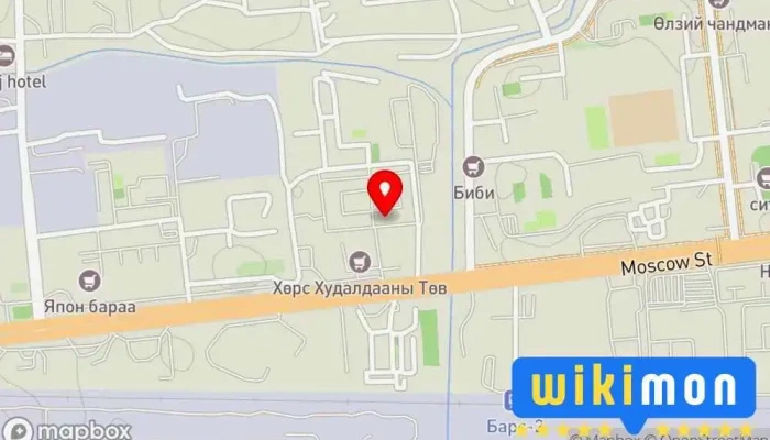 гэсэн газрын зураг Шилмэл Дизайн ХХК - Ажлын хувцас Хувцасны дэлгүүр дээр Улаанбаатар