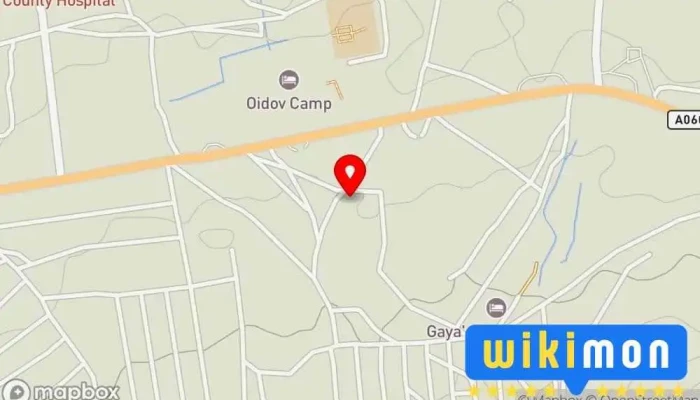 гэсэн газрын зураг Шинэ Хархорум Засгийн газрын байшин дээр Хархорин