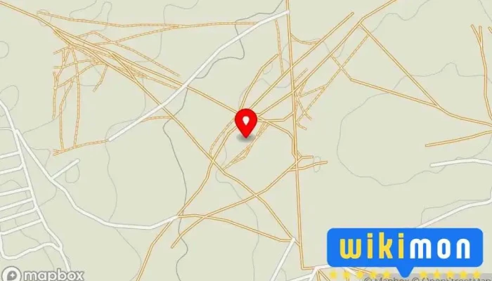 гэсэн газрын зураг Шинэ зам 2-р зогсоол Bus stop дээр Налайх