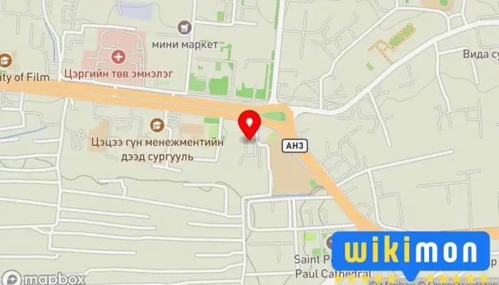 гэсэн газрын зураг ШУА-ийн Түүх, угсаатны зүйн хүрээлэн Эрдэм шинжилгээний байгууллага дээр Улаанбаатар