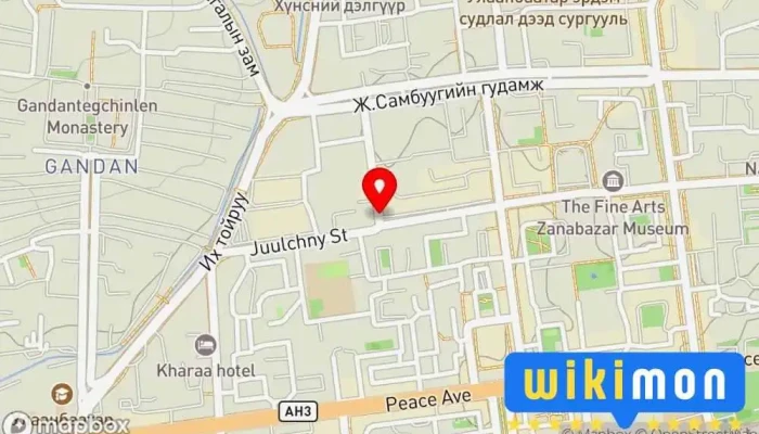 гэсэн газрын зураг SMART EDUCATION Боловсрол зуучлалын төв Боловсролын төв дээр Улаанбаатар