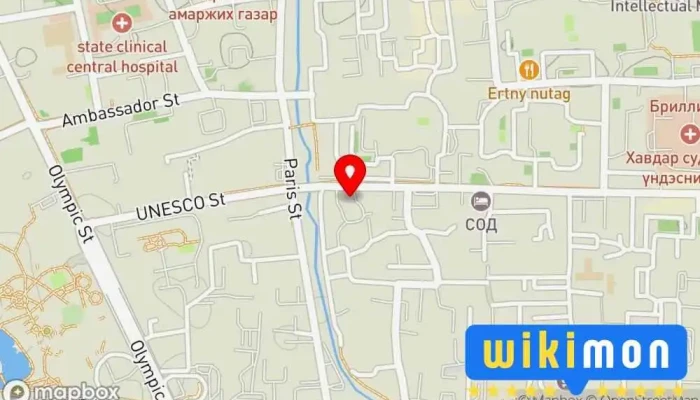 гэсэн газрын зураг Смарт Ложик ХХК Программ хангамжийн компани дээр Засаг дарга