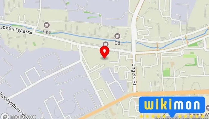 гэсэн газрын зураг Сургууль Дээд сургууль дээр Улаанбаатар
