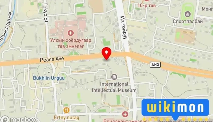 гэсэн газрын зураг Тамир зурагт засвар  дээр Улаанбаатар
