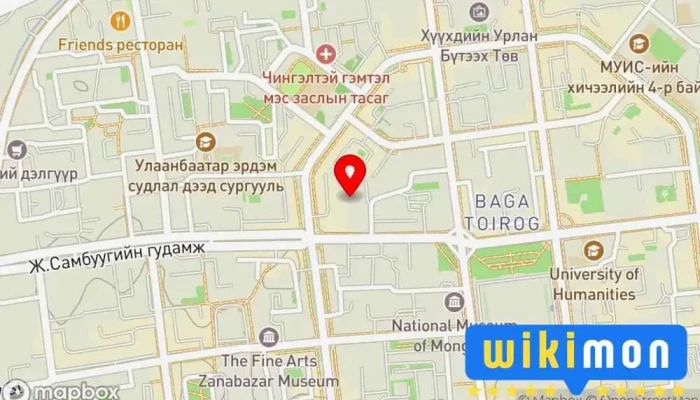 гэсэн газрын зураг Татварын Ерөнхий Газар Татварын Хэлтэс, Засгийн газар дээр Улаанбаатар
