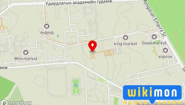 гэсэн газрын зураг Tenger mal Автомашин борлуулагч дээр Улаанбаатар