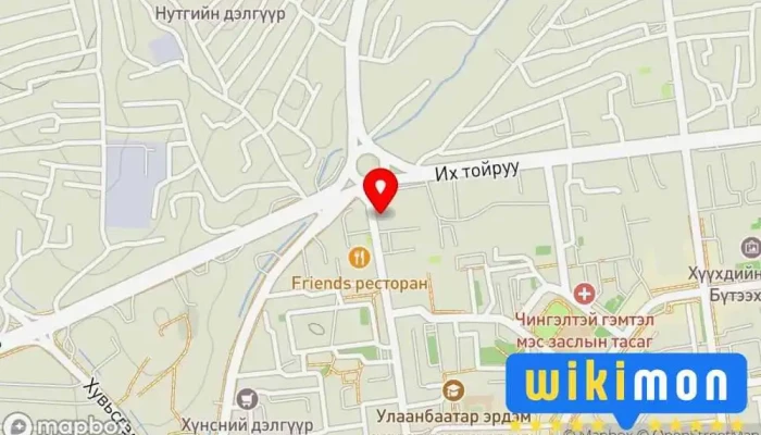 гэсэн газрын зураг Tsagaan Үйлдвэрлэгч дээр Сүхбаатар