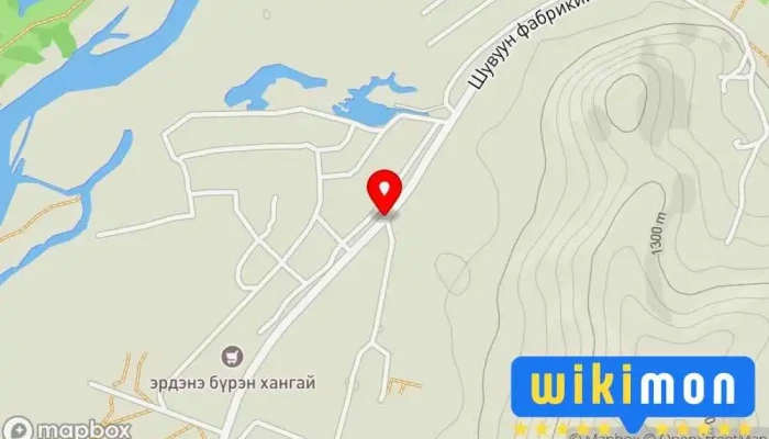 гэсэн газрын зураг Цээл Bus stop дээр Улаанбаатар