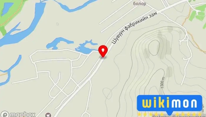 гэсэн газрын зураг Цээл Bus stop дээр Улаанбаатар
