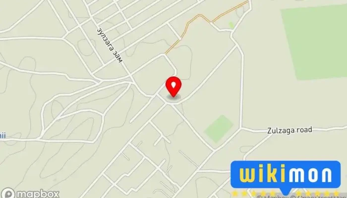 гэсэн газрын зураг Цэнгүүн Сургууль дээр Дархан