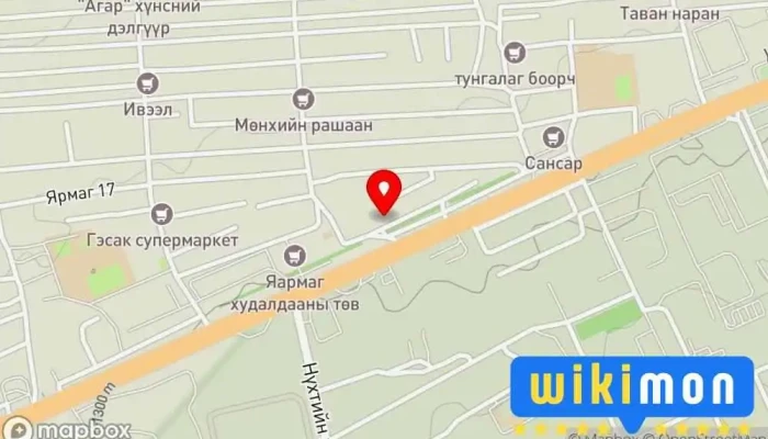 гэсэн газрын зураг Тумбааш Дизайн Хэвлэл үйлчилгээ  дээр Улаанбаатар