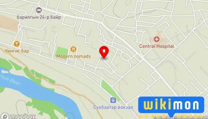 гэсэн газрын зураг U.B КОМПЬЮТЕР СЕРВИС Компьютерийн засвар үйлчилгээ дээр Сүхбаатар
