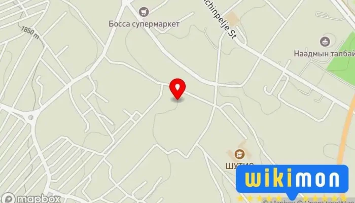 гэсэн газрын зураг Уянсэтгэл өрхийн эрүүл мэндийн төв Эмнэлэг дээр Арвайхээр