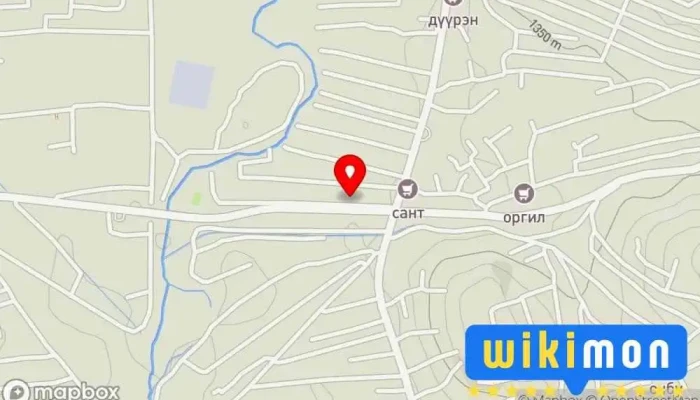 гэсэн газрын зураг Унадаг дугуйн дэлгүүр Sport tour agency дээр Улаанбаатар