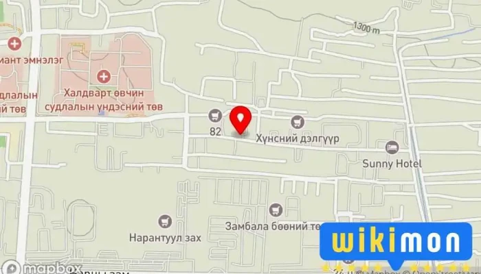 гэсэн газрын зураг Unlimited Бичиг хэргийн бөөний худалдаа. Бичиг хэрэгслэлийн дэлгүүр дээр Улаанбаатар