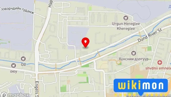 гэсэн газрын зураг Уран-Ган ХХК Барилгын Компани дээр Улаанбаатар