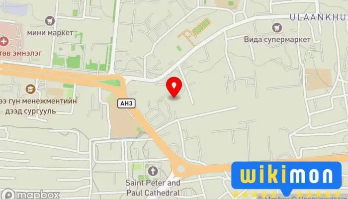 гэсэн газрын зураг Урлан төв Компаний Оффис дээр Улаанбаатар