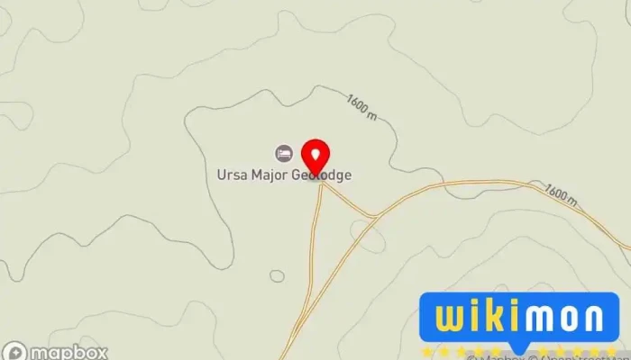 гэсэн газрын зураг Ursa Major Geolodge by Out of Nowhere Жижиг Байр, Зуслан дээр Хужирт