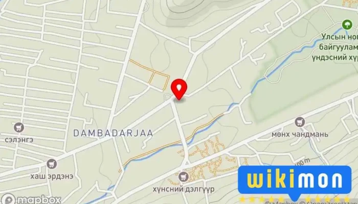 гэсэн газрын зураг Уул уурхайн хүрээлэн Холбоо буюу Байгууллага дээр СБД - 16 хороо