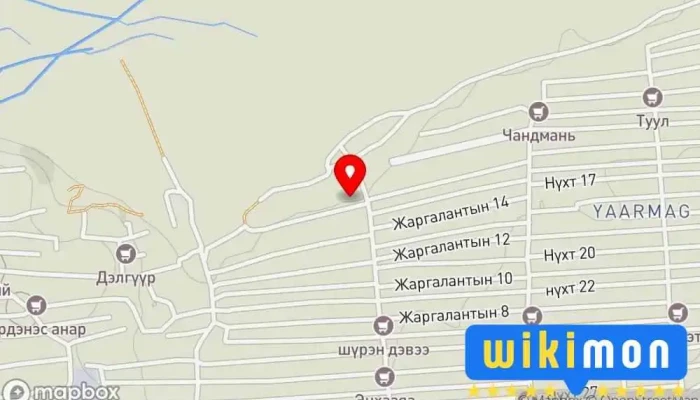 гэсэн газрын зураг Uulee Гэрэл зургийн студи дээр Улаанбаатар