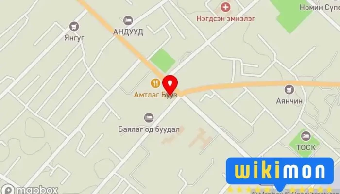 гэсэн газрын зураг Увс Нийгмийн даатгалын хэлтэс Төрийн Алба дээр Улаангом