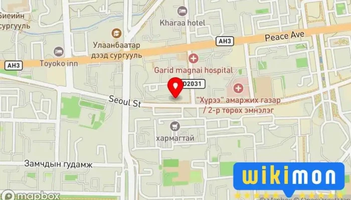 гэсэн газрын зураг 