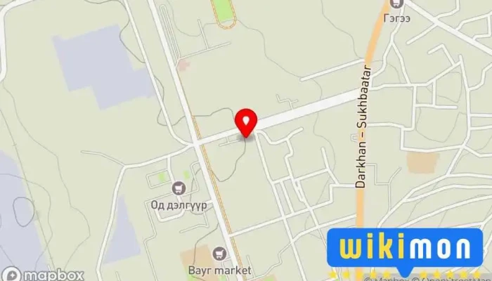гэсэн газрын зураг Заан авто угаалга🚙 Машин угаалга дээр Дархан