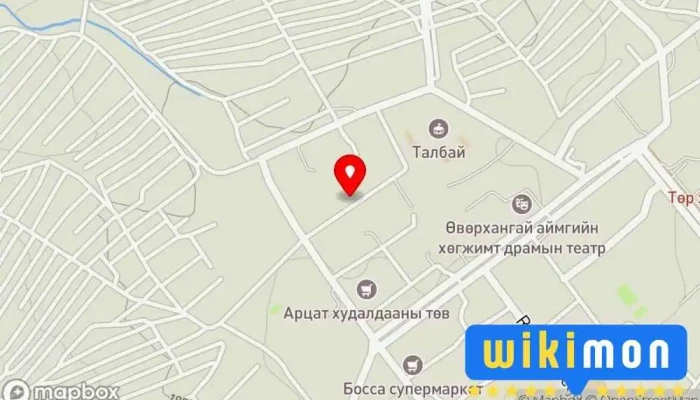 гэсэн газрын зураг zah Утас засварын үйлчилгээ дээр Арвайхээр
