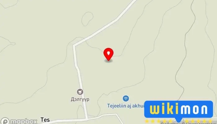 гэсэн газрын зураг Засварын газар (Дугуй засвар, Гагнуур ) Автомашин засварын газар дээр Тэс