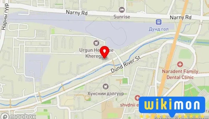 гэсэн газрын зураг Zeel Зээлийн товчоо дээр Улаанбаатар